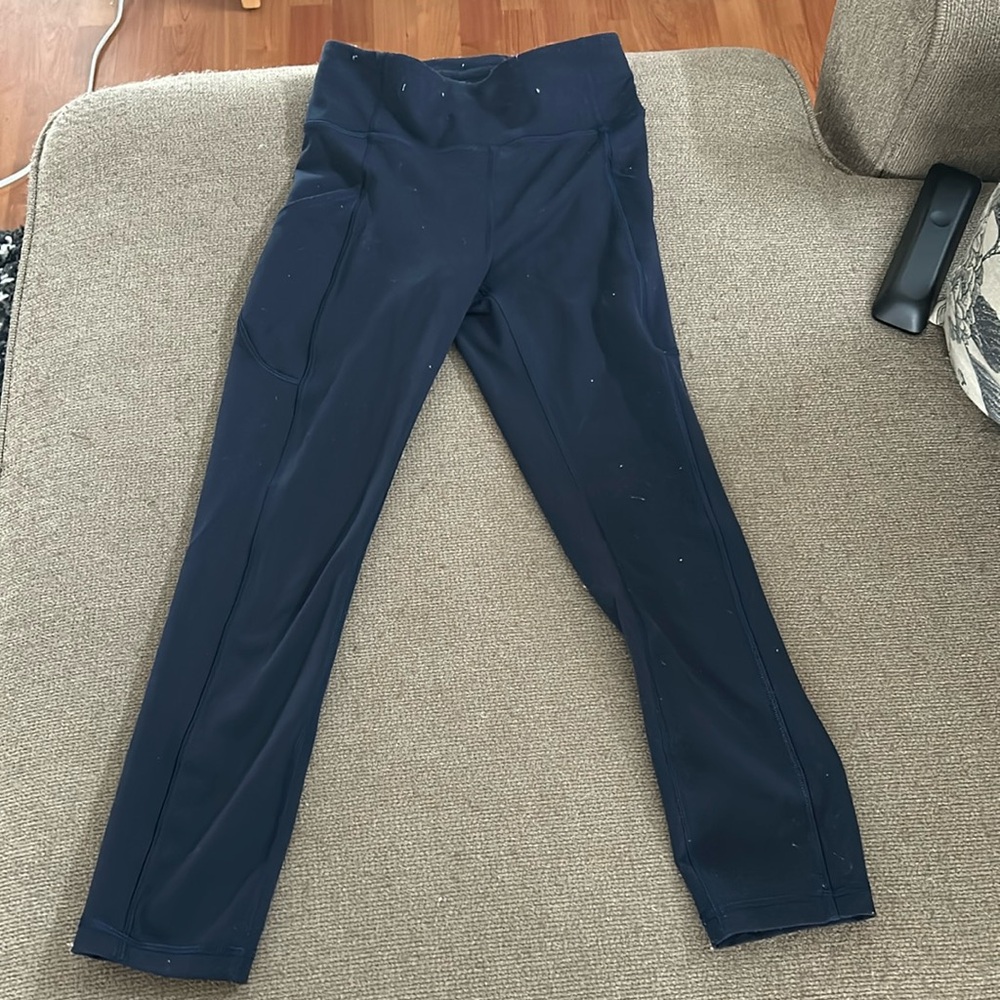 Navy lululemon leggings